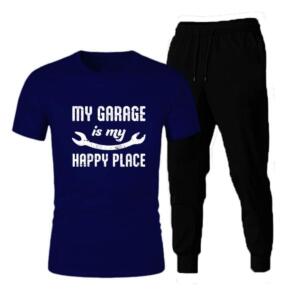 Mechanic My Garage is My Happy Place Tracksuit - Image 3