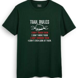 Mechanic Tool Rules T-Shirt - Image 2