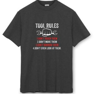 Mechanic Tool Rules T-Shirt - Image 3