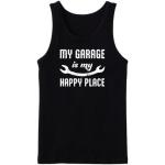 My Garage Is My Happy Place Tanktop