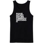 Please Do Not Disturb Currently Watching F1 Tanktop