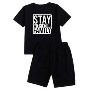 Stay With Your Family Short Tracksuit