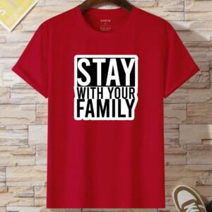 Stay With Your Family T-Shirt - Image 4