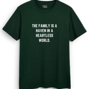 The Family Is A Heaven In A Heartless World T-Shirt - Image 7