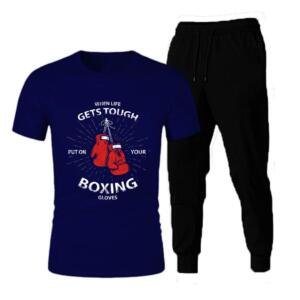 When Life Gets Tough Put On Boxing Gloves Tracksuit - Image 2
