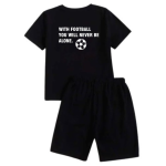 With Football You'll Never Be Alone Short Tracksuit