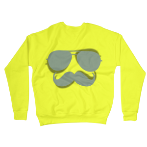 Glasses and Mustache Sweatshirts