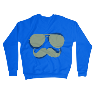 Glasses and Mustache Sweatshirts