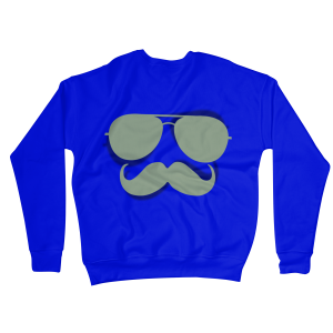 Glasses and Mustache Sweatshirts