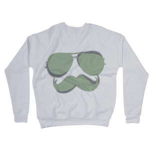 Glasses and Mustache Sweatshirts