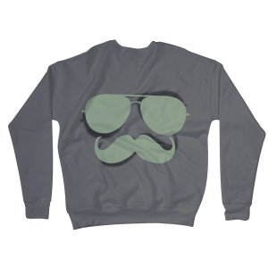 Glasses and Mustache Sweatshirts
