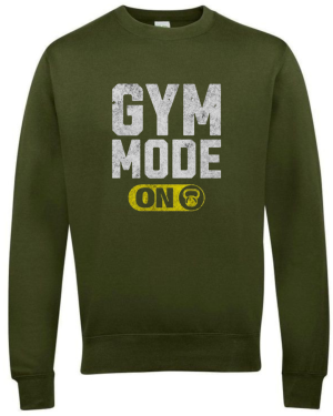 Gym Mode On Sweatshirt
