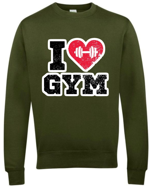 I Love Gym Sweatshirt