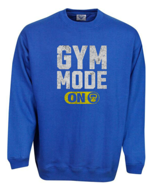 Gym Mode On Sweatshirt