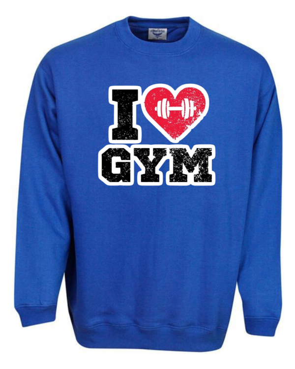 I Love Gym Sweatshirt