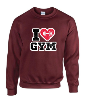 I Love Gym Sweatshirt