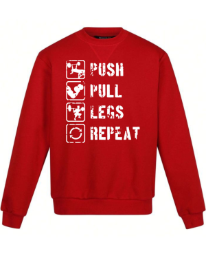Push Pull Legs Repeat Sweatshirt
