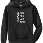 Push Pull Legs Repeat Hoodie