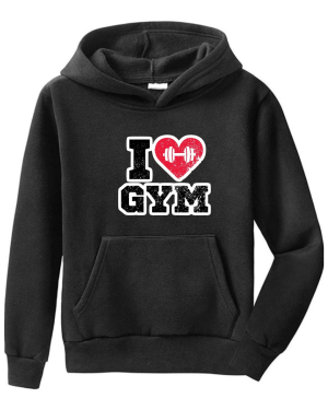 I Love Gym Hoodie