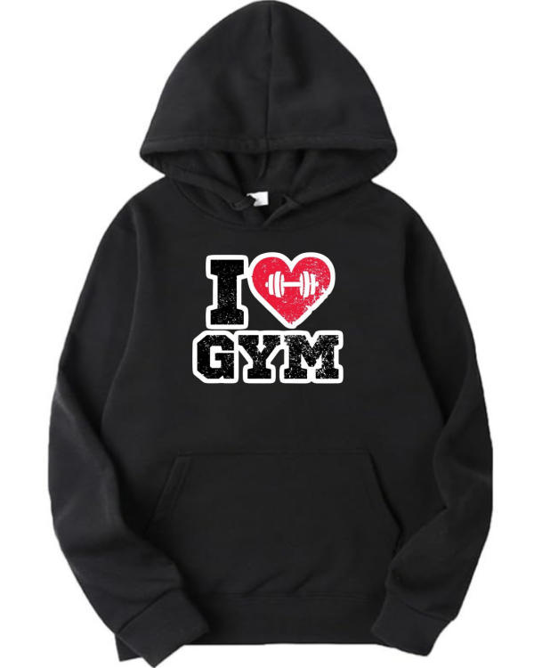 I Love Gym Hoodie