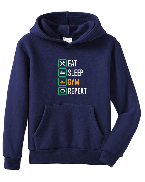 Eat Sleep Gym Repeat Hoodie