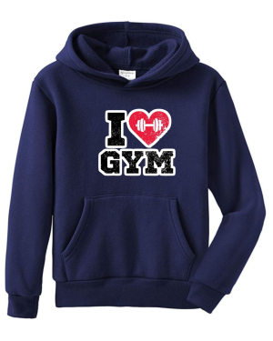 I Love Gym Hoodie