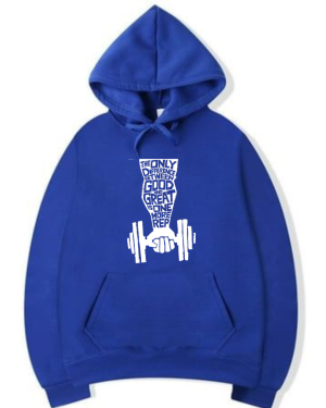 Only Difference Between Good And Great Is One More Rep Hoodie