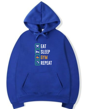 Eat Sleep Gym Repeat Hoodie