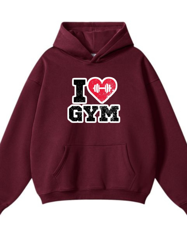 I Love Gym Hoodie