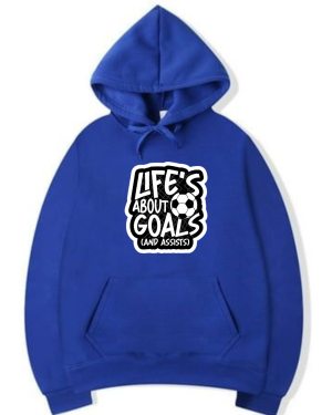 Life's About Goals Hoodie - Image 3