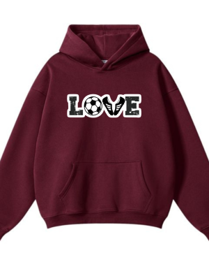 Love Football Hoodie - Image 2