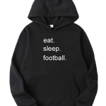 Eat Sleep Football Hoodie