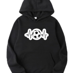 Football Heartbeat Hoodie