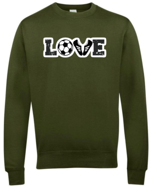 Love Football Sweatshirt - Image 3
