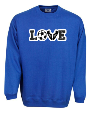 Love Football Sweatshirt - Image 4