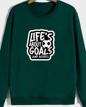 Life's About Goals Sweatshirt - Image 5