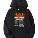 Mechanic Hourly Rates Hoodie