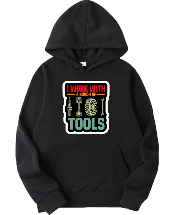 Mechanic I Work With Bunch Of Tools Hoodie