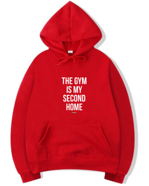 The Gym Is My Second Home Hoodie - Image 2