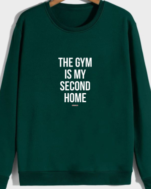 The Gym Is My Second Home Sweatshirt - Image 6