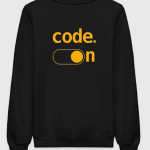 Code On Sweatshirt