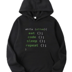 Eat Sleep Code Repeat Hoodie