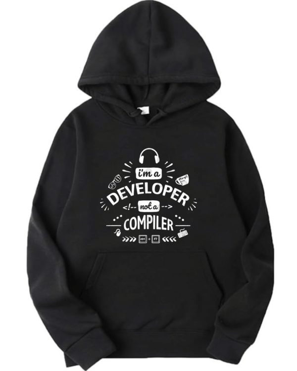 I'm A Developer Not A Compiler Hoodie