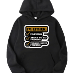 I'm Either Farming Hoodie