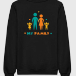 My Family Graphics Sweatshirt