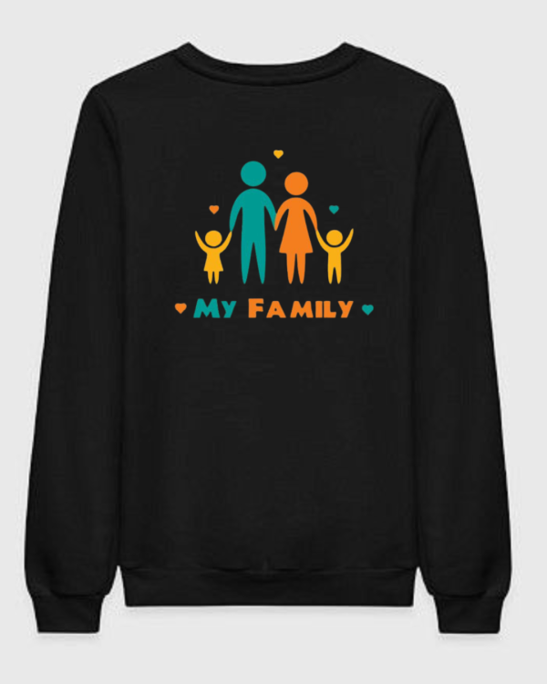 My Family Graphics Sweatshirt