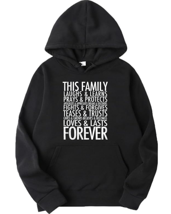 This Family Laughs Together Hoodie