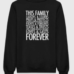 This Family Laughs Together Sweatshirt