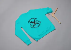 Another meeting that could've been an email Sweatshirt blue