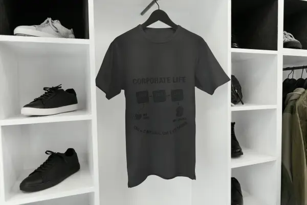 Ctrl + C my soul, Ctrl + V my tasks T-shirt black (1)